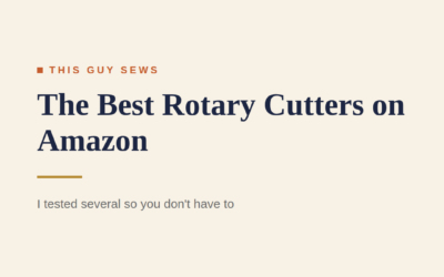 The Best Rotary Cutters on Amazon: I Tested Several So You Don’t Have To