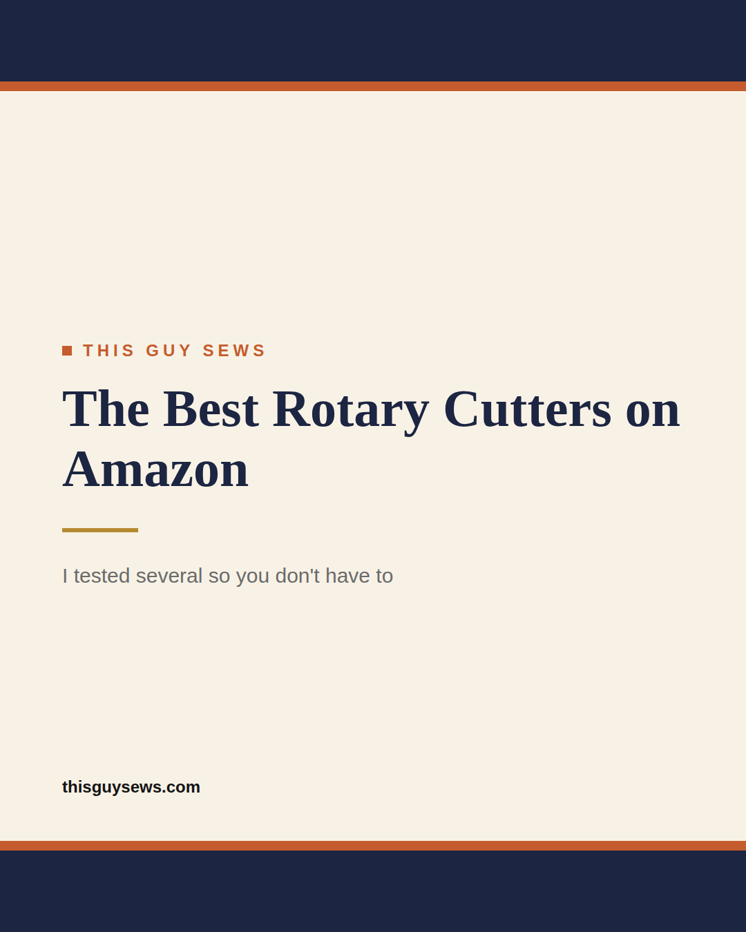 The Best Rotary Cutters on Amazon The Best Rotary Cutters on Amazon featured image, This Guy Sews