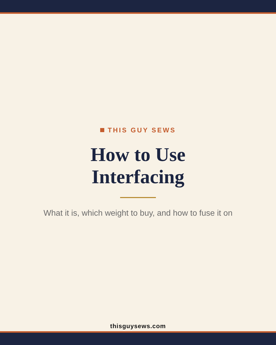 how-to-use-interfacing How to use interfacing